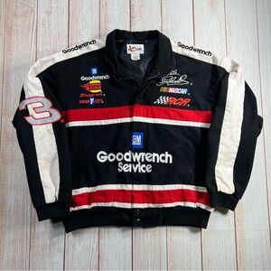 Dale Earnhardt Vintage Nascar Racing Jacket Adult Medium Chase Authentics Flaws